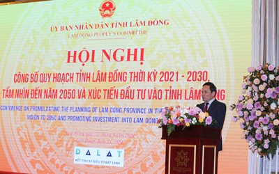 Công bố quy hoạch tỉnh Lâm Đồng thời kỳ 2021-2030