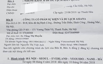 Đi du lịch Hàn Quốc: Công ty CP sự kiện du lịch Asiana “bán khách”