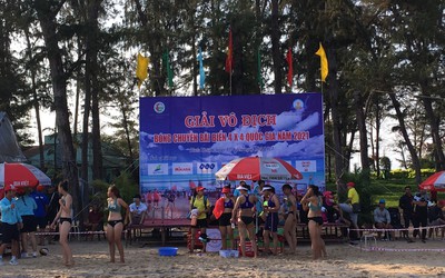 Bình Thuận tổ chức giải bóng chuyền bãi biển 4x4 quốc gia năm 2021