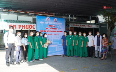 Bình Thuận: Thành lập 2 trạm y tế lưu động hỗ trợ điều trị Covid-19 tại Tp.Phan Thiết