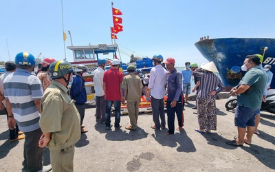 Bình Thuận: Một thuyền viên tử vong khi đánh bắt hải sản trên biển