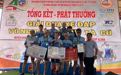 Bình Thuận: Giải đua xe đạp vòng quanh núi Tà Cú huyện Hàm Thuận Nam