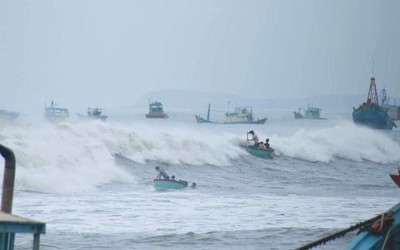 Khẩn trương tìm kiếm ngư dân trên tàu cá Bình Thuận rơi xuống biển mất tích