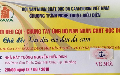 Tranh cãi về chương trình nghệ thuật “Xoa dịu nỗi đau da cam”