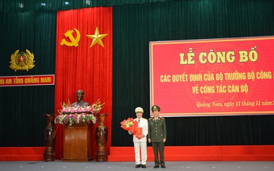 Tân Giám đốc Công an tỉnh Quảng Nam là ai?