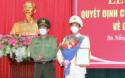 Bổ nhiệm Trung tá Nguyễn Đại Đồng giữ chức Phó Giám đốc Công an Tp.Đà Nẵng
