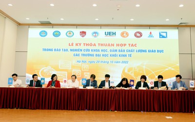 10 trường đại học kinh tế ký thỏa thuận trao đổi sinh viên