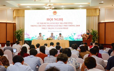 Còn lúng túng trong việc phát hành tài liệu giáo dục địa phương