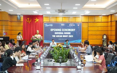 Cuộc thi quốc gia ASEAN Moot 2023 chuẩn bị bước vào 2 vòng thi cuối