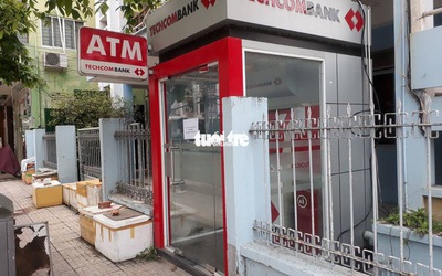 Đập phá ATM lúc rạng sáng, một du khách Nga bị tạm giữ