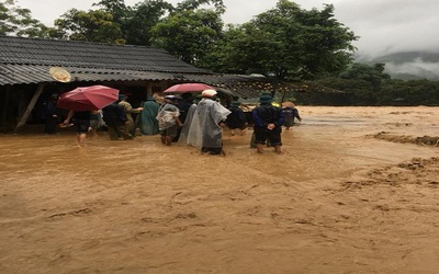 Yên Bái huy động hơn 17.000 người tìm kiếm cứu nạn, ứng phó mưa lũ