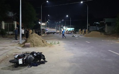 Bình Phước: Hai xe máy đối đầu, 3 người thương vong