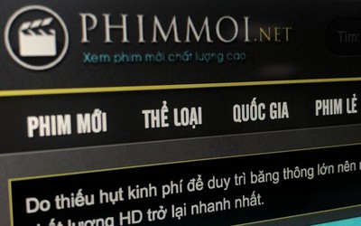 Khởi tố hình sự vụ chiếu phim lậu trên website phimmoi.net