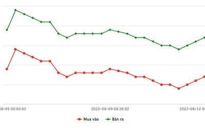 Giá vàng 12/8/2022: Vàng trong nước đi ngang