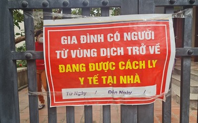 Thanh Hóa: "Không khóa cổng hộ dân đang cách ly Covid-19 dù tự nguyện"