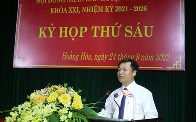 Thanh Hóa: Phê chuẩn kết quả miễn nhiệm Chủ tịch UBND huyện Hà Trung