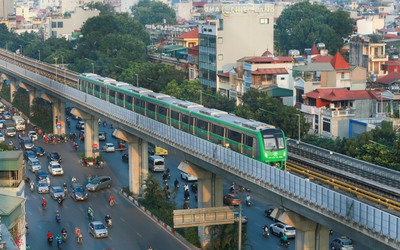 Ngắm tàu Cát Linh - Hà Đông chạy thử trước ngày nghiệm thu