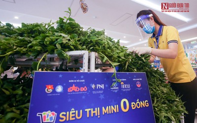 "Siêu thị mini 0 đồng" thứ 3 tại Hà Nội đi vào hoạt động