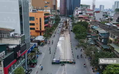 Hà Nội: Toàn cảnh thi công dự án cầu vượt chữ C trị giá 150 tỷ đồng