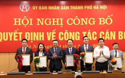 Hà Nội có 3 tân Giám đốc Sở