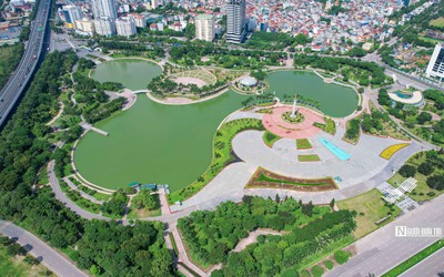 Ngắm công viên hiện đại nhất Hà Nội sau hơn 10 năm đưa vào sử dụng