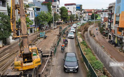 Các công trình khiến giao thông Hà Nội thường xuyên ùn tắc