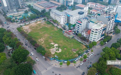 Hà Nội: Cận cảnh lô “đất vàng” 4 mặt tiền bị yêu cầu thanh tra