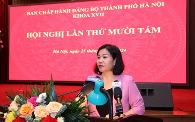 Bà Nguyễn Thị Tuyến được phân công điều hành Thành ủy Hà Nội