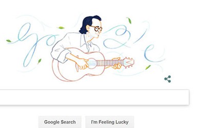 Sinh nhật cố nhạc sĩ Trịnh Công Sơn 28/2: Google tiếng Việt đổi Doodle