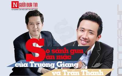 [Infographic] "Soi" phong cách thời trang của danh hài Trường Giang và Trấn Thành