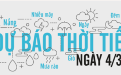 Dự báo thời tiết ngày 4/3/2020: Mưa giận dỗi người yêu trên phố gió mùa