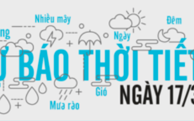 Dự báo thời tiết ngày 17/3/2020: Mưa chở đông về trên phố vắng