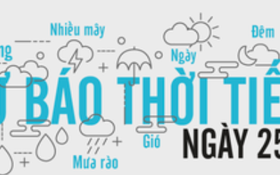 Dự báo thời tiết ngày 25/3/2020: Khá khen cho cơn mưa tháng Ba chung tình