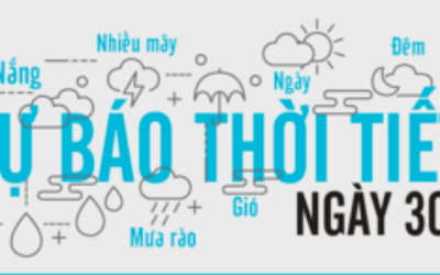 Dự báo thời tiết ngày 30/3/2020: Hà Nội trở nắng dịu dàng