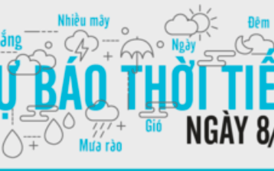 Dự báo thời tiết ngày 8/4: Mưa tí tách gõ cửa phòng lúc nửa đêm