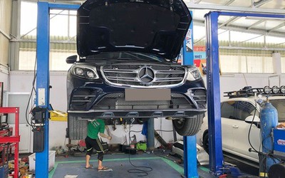 Mẹo xóa vết xước trên xe ô tô Mercedes-Benz GLC 300 siêu hiệu quả