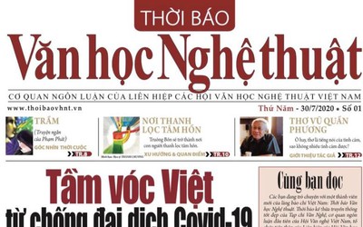 Thời báo Văn học Nghệ thuật ra mắt bạn đọc