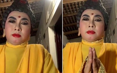 Phẫn nộ chàng trai hóa thân thành Phật Tổ để chơi TikTok