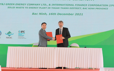 IFC đầu tư 30 triệu USD cho nhà máy điện rác hiện đại nhất Việt Nam