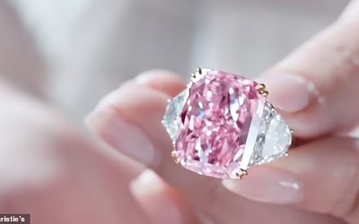 Chiêm ngưỡng viên kim cương hồng khiến đại gia chi tiền “khủng” để sở hữu