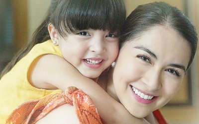 "Mỹ nhân đẹp nhất Philippines" lép vế trước nhan sắc của cô con gái nhỏ