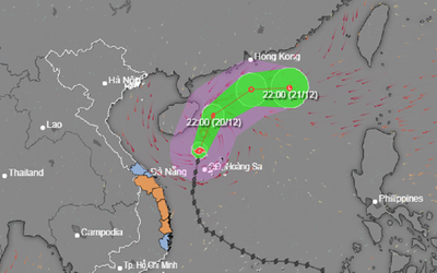 Vì sao bão số 9 đột ngột đổi hướng, không đi vào đất liền?