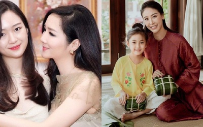 Con gái xinh đẹp của các nàng Hậu đình đám nhất showbiz Việt