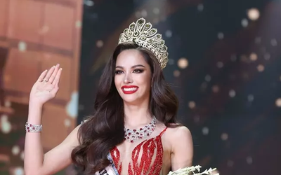 Đối thủ mới của Ngọc Châu, Tân Hoa hậu Hoàn vũ Thái Lan nhan sắc "vạn người mê"