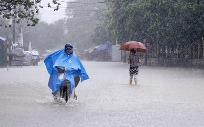 Dự báo thời tiết ngày 17/7/2023: Ảnh hưởng từ bão nhiều nơi mưa to