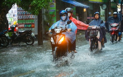 Dự báo thời tiết ngày 27/8/2023: Cảnh báo đêm mưa to