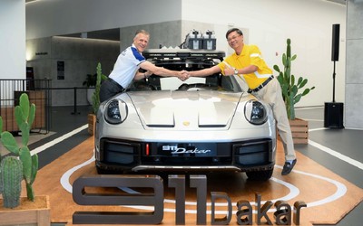 Porsche 911 Dakar chính thức ra mắt tại Việt Nam