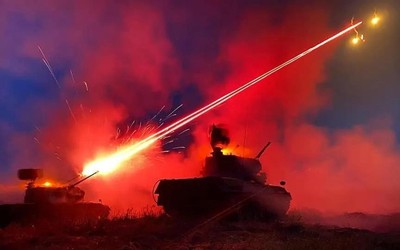 Pháo phòng không Gepard của Ukraine tuy già nhưng không yếu