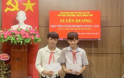 Bản tin 27/9: Chân dung hai nam sinh dũng cảm cứu em nhỏ đuối nước