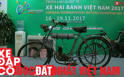 Tận mục xe đạp máy cổ Alcyon ngang giá Kia Morning tại Việt Nam